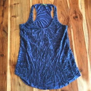 💙Anthropologie Velvet Tank